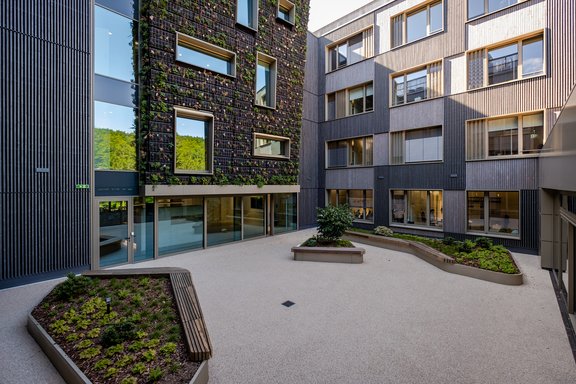 La cour intérieure